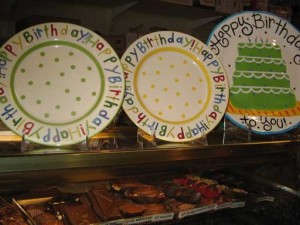 Commemorate the occasion with these plates.